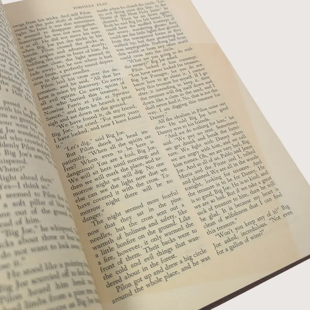 1953 The Short Novels of John Steinbeck Hardcover Book
